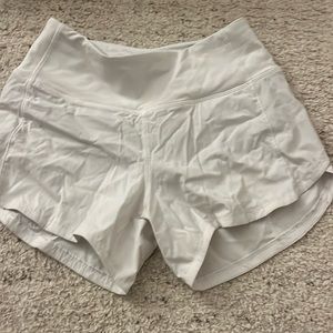 White lululemon speed ups